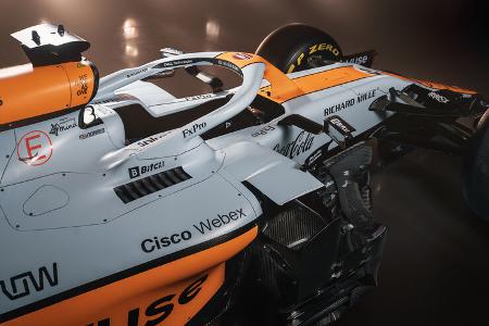 McLaren MCL35M - Gulf-Design - F1 - Formel 1 - GP Monaco 2021