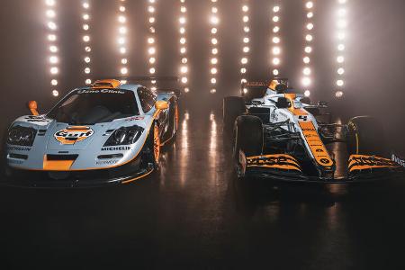 McLaren MCL35M - Gulf-Design - F1 - Formel 1 - GP Monaco 2021