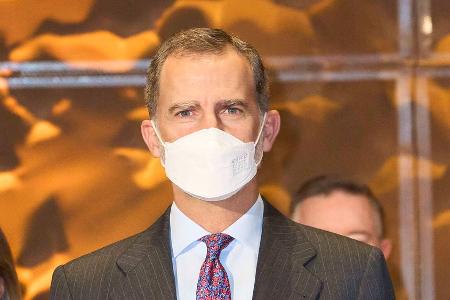 Spaniens König Felipe VI. positiv auf Corona getestet Spaniens König Felipe VI. positiv auf Corona getestet