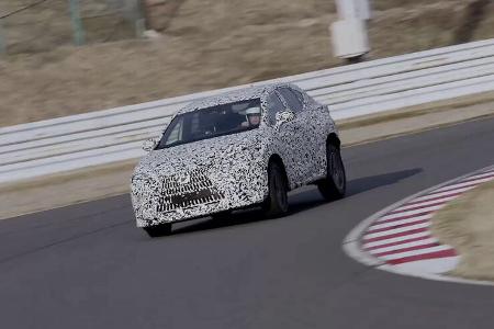 Lexus-NX-Erprobungsfahrten in Shimoyama.