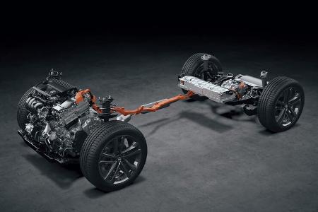 Hybrid-Plattform des Lexus NX, 2021