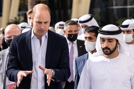 Prinz Williams erster Besuch in Dubai Prinz Williams erster Besuch in Dubai