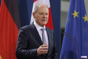 Bundeskanzler Scholz "besucht" Olympia-Team per Videoschalte