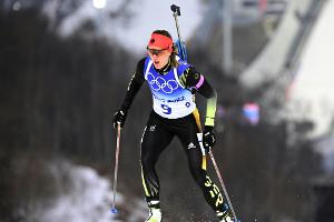 Biathletinnen im Sprint weit abgeschlagen - Gold an Röiseland