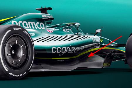 Aston Martin AMR22 - Technik - F1 - 2022 Aston Martin AMR22 - Technik - F1 - 2022