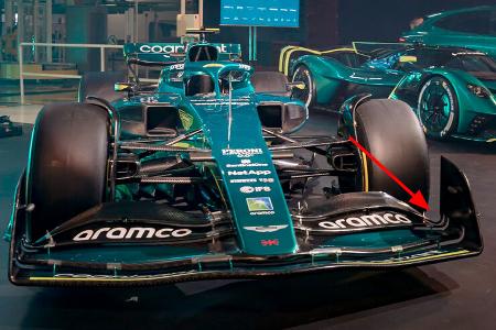 Aston Martin AMR22 - Technik - F1 - 2022
