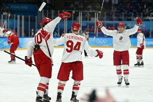 Eishockey: Zweiter knapper Sieg für Russland - Schweden souverän