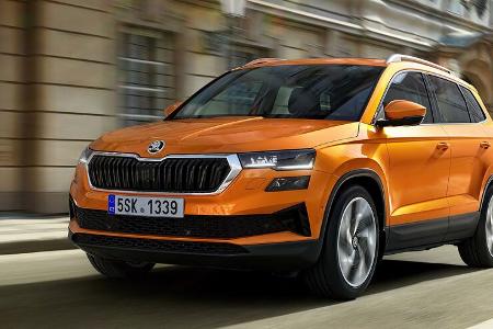 Skoda Karoq Style Modellahr 2022 Skoda Karoq Style Modellahr 2022
