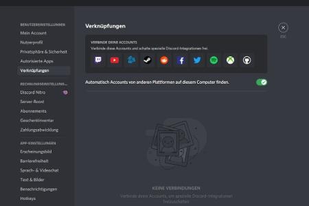 Über Discord können Sie Freunde einladen, Musik gemeinsam über Spotify anzuhören
