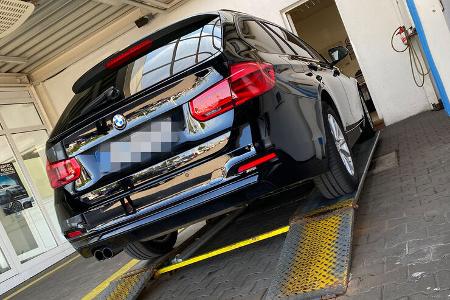 BMW 318i Touring Leasing Rückgabe Dekra Check BMW 318i Touring Leasing Rückgabe Dekra Check