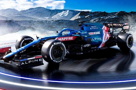 Alpine A521 - F1-Auto - 2021