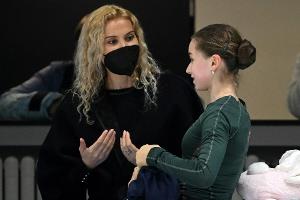 Eiskunstlauf: Trainerin Tutberidse kann Bach-Kritik nicht verstehen