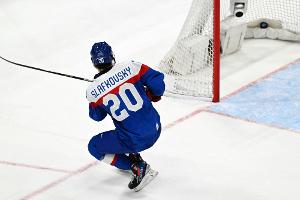Eishockey: Talent Slafkovsky schießt Slowakei zur ersten Olympia-Medaille