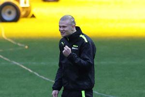 Hoffnung beim BVB: Haaland trainiert komplett mit