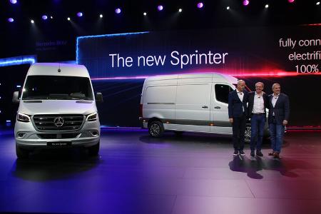 Mercedes Sprinter 2018 Weltpremiere