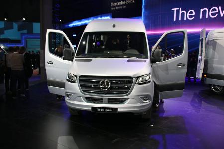 Mercedes Sprinter 2018 Weltpremiere