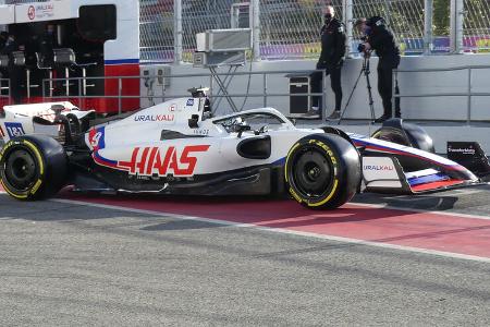 Nikita Mazepin - Haas - Formel 1 - Test - Barcelona 2022 - 23. Februar 2022