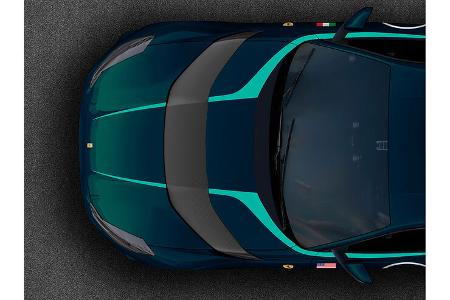 01/2022, Ferrari 812 Competizione 10th Anniversary Cavalcade Collection Blu Capri