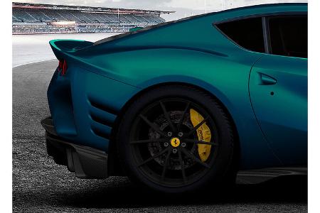 01/2022, Ferrari 812 Competizione 10th Anniversary Cavalcade Collection Blu Capri