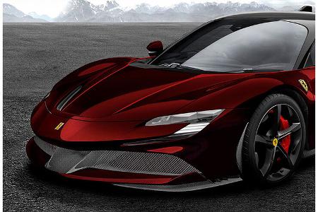 02/2022, Ferrari SF90 Stradale 10th Anniversary Cavalcade Collection Rosso Taormina