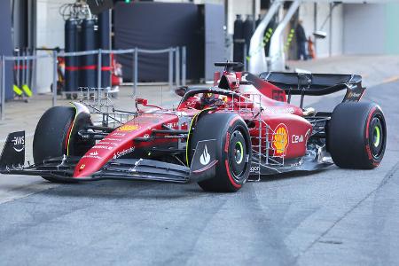 Carlos Sainz - Ferrari - Formel 1 - Test - Barcelona - 24. Februar 2021