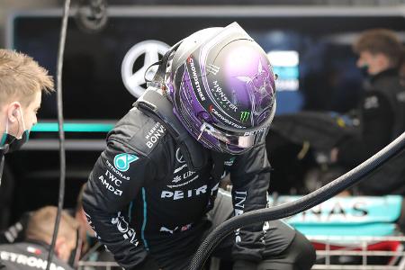 Lewis Hamilton - Mercedes - Formel 1 - Test - Barcelona - 24. Februar 2021