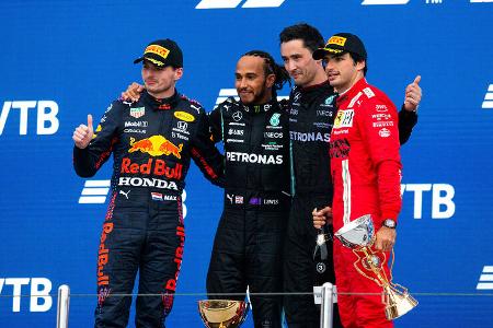 Verstappen - Hamilton - Sainz - GP Russland 2021 - Sotschi 
