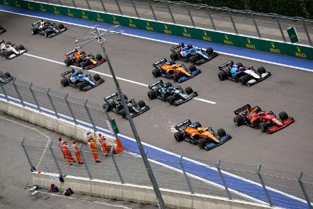 Start - GP Russland 2021 - Sotschi 