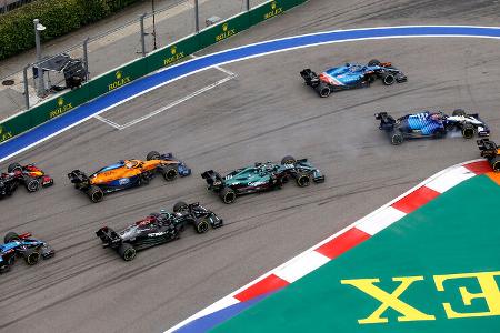 Start - GP Russland 2021 - Sotschi 