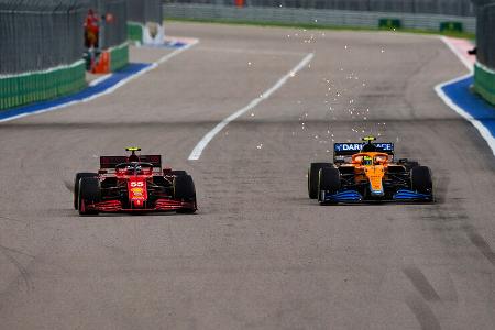 Sainz - Norris - GP Russland 2021 - Sotschi 