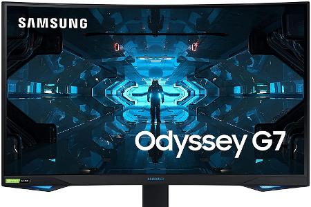 Samsung Odyssey G7 C27G74TQSU: Unser Testsieger überzeugt durch seine innovative Technik mit 240 Hertz Bildrate und der exzellenten Gaming-Leistung