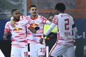 Joker Nkunku schießt Leipzig zum späten Sieg