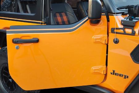 Moab Easter Jeep Safari 2021: Jeep Wrangler Orange Peelz Concept