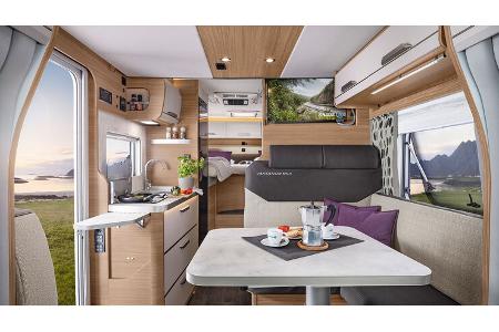 Teilintegrierter Knaus Van Wave 640