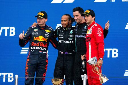 Verstappen - Hamilton - Sainz - GP Russland 2021 - Formel 1