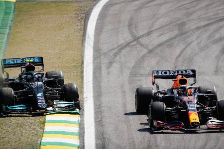 Bottas - Verstappen - GP Brasilien 2021 - Formel 1