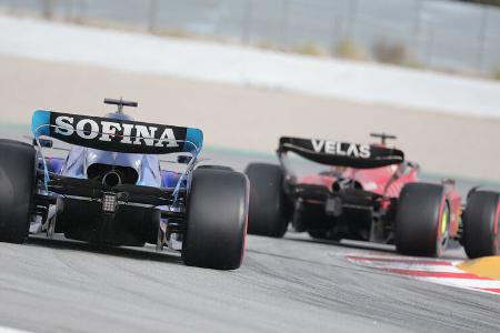 Alex Albon - Williams - Formel 1 - Test - Barcelona - 25. Februar 2022