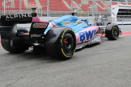 Fernando Alonso - Alpine - Formel 1 - Test - Barcelona - 25. Februar 2022