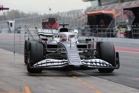 Pierre Gasly - Alpha Tauri - Formel 1 - Test - Barcelona - 25. Februar 2022