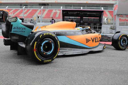 Lando Norris - McLaren - Formel 1 - Test - Barcelona - 25. Februar 2022