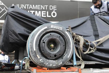 Pierre Gasly - Alpha Tauri - Formel 1 - Test - Barcelona - 25. Februar 2022