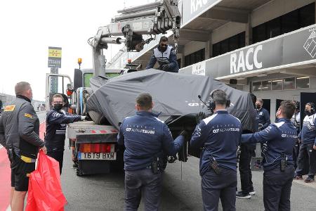 Pierre Gasly - Alpha Tauri - Formel 1 - Test - Barcelona - 25. Februar 2022