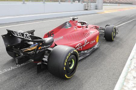 Charles Leclerc - Ferrari - Formel 1 - Test - Barcelona - 25. Februar 2022