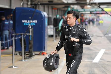 Guanyu Zhou - Alfa Romeo - Formel 1 - Test - Barcelona - 25. Februar 2022