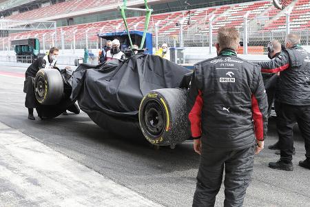 Guanyu Zhou - Alfa Romeo - Formel 1 - Test - Barcelona - 25. Februar 2022
