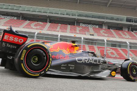 Max Verstappen - Red Bull - Formel 1 - Test - Barcelona - 25. Februar 2022