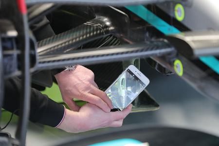 George Russell - Mercedes - Formel 1 - Test - Barcelona - 25. Februar 2022