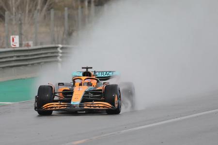 Daniel Ricciardo - McLaren - Formel 1 - Test - Barcelona - 25. Februar 2022