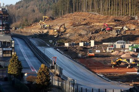 Spa-Francorchamps - Baustelle - 2022