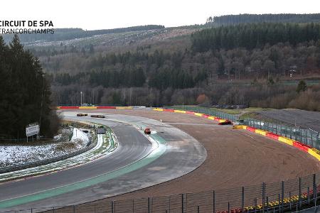 Spa-Francorchamps - Baustelle - 2022